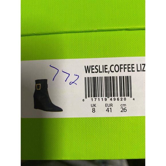 Sam Edelman Weslie 2 Women's Faux Leather Pointed Toe Booties NIB - Picture 4 of 4